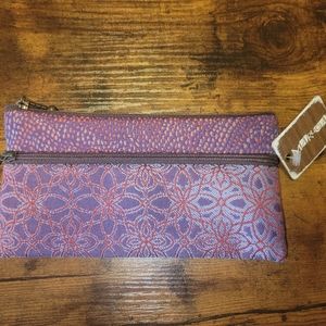NWT Maruca Heidi  purple patterned wallet